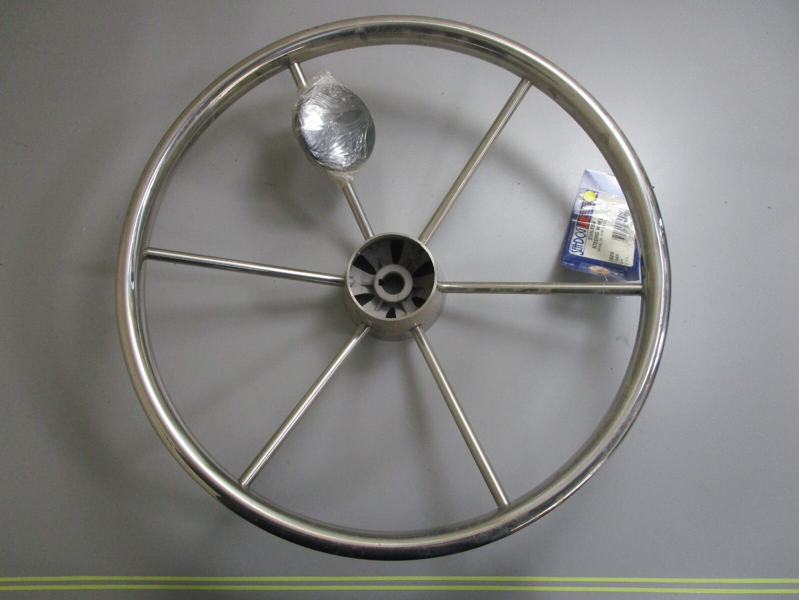 *NEW* 0820 SeaDog Stainless Steel Steering Wheel 230215