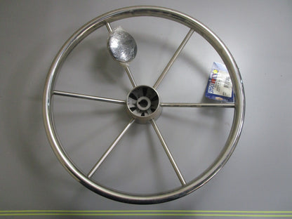 *NEW* 0820 SeaDog Stainless Steel Steering Wheel 230215