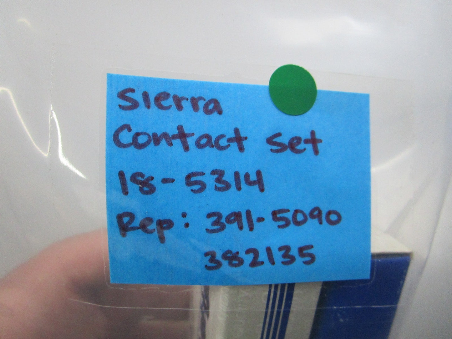 NEW (LOT OF 2) 18-5314 Replaces: 391-5090 382135 Sierra Contact Set 0810