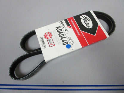 NEW K040440 Gates Micro-V 9/16" x 44 ⅝" Serpentine Belt 0720