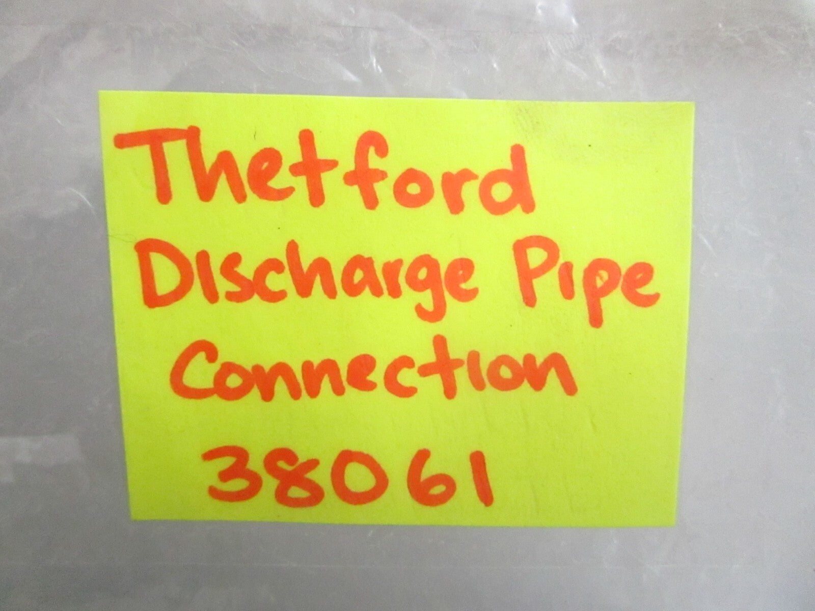 *NEW* 0820 Thetford Discharge Pipe Connection 38061