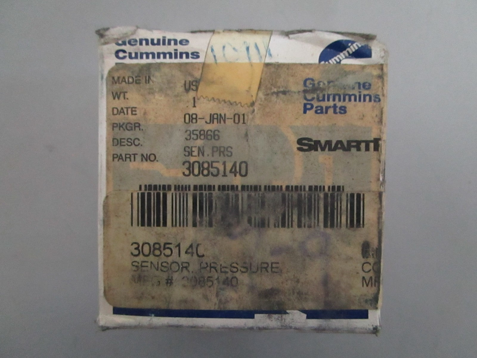 NEW OEM 3085140 Cummins Pressure Sensor 0820