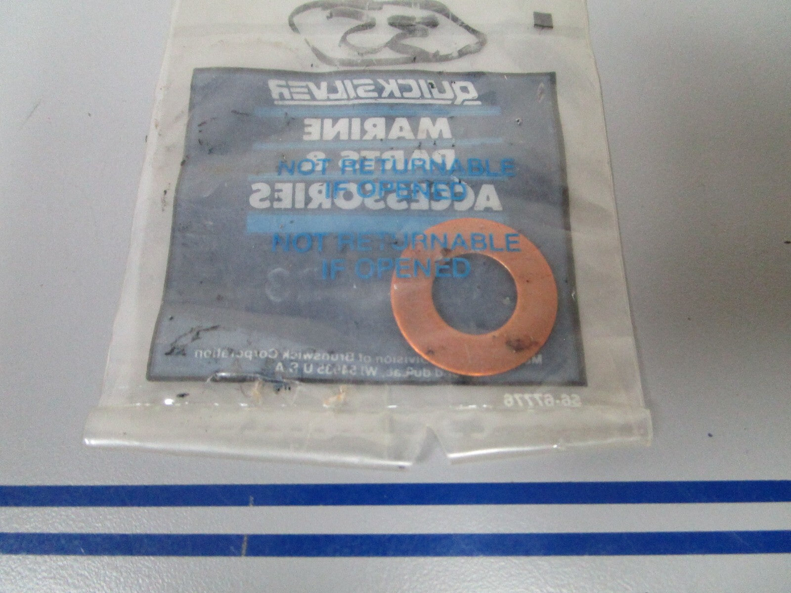 *NEW OEM* 0810 Mercury Quicksilver Washer 12-47523