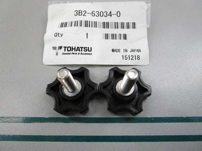 NEW OEM (LOT OF 2) 3B2-63034-0 3B2630340 Tohatsu Adjust Screw 0810