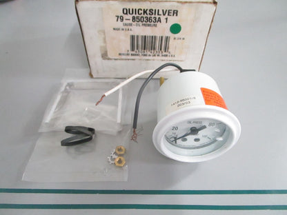NEW OEM 79-850363A1 Mercury Quicksilver Oil Pressure Gauge 0820