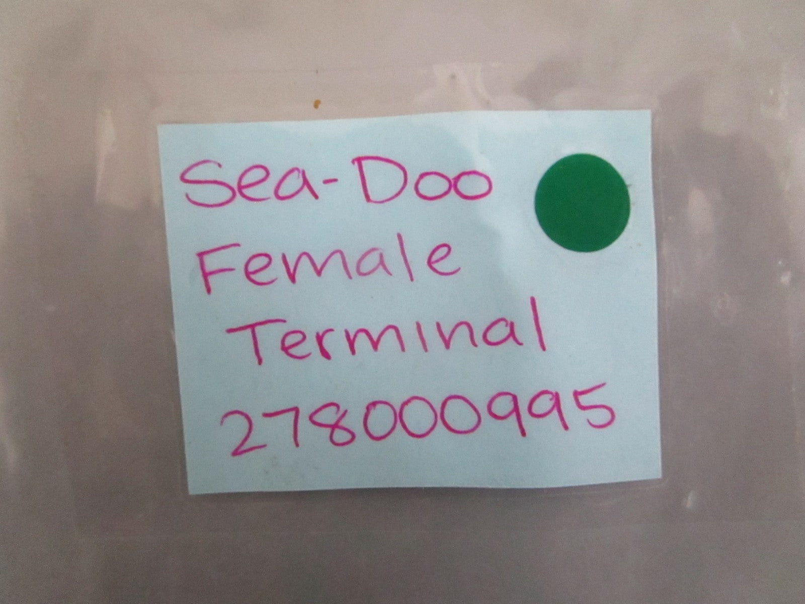 NEW OEM 278000995 Sea-Doo Female Terminal 0820