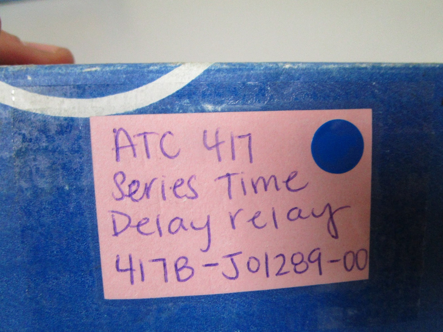 NEW OEM 417B-J01289-00 ATC 417 Series Time Delay Relay Timer 0720