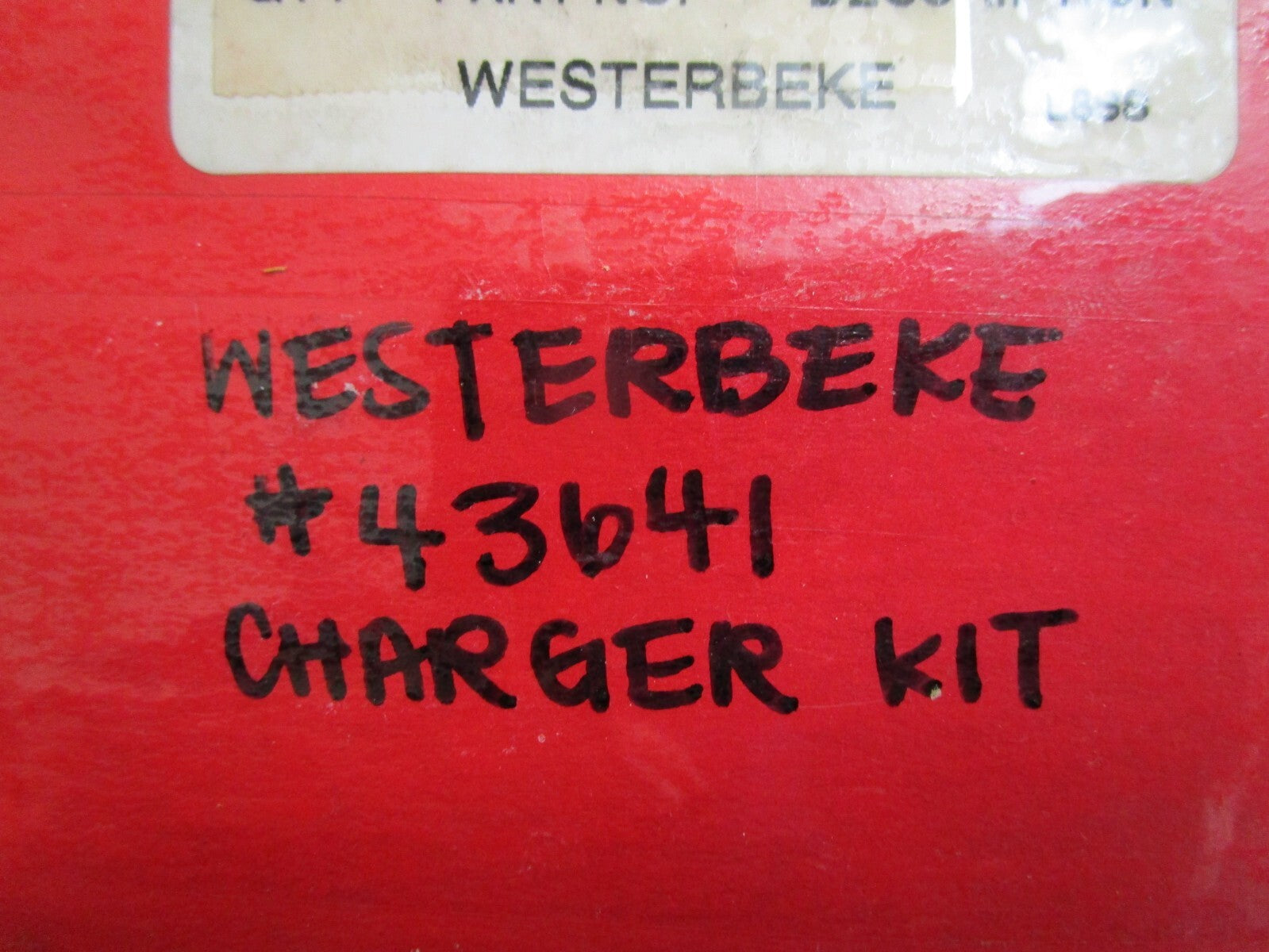*NEW* 0820 Westerbeke Charger Kit 43641