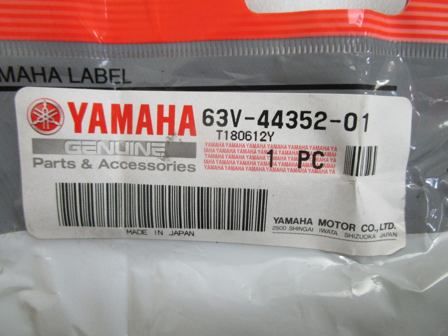 *NEW OEM* 0810 Yamaha Impeller 63V-44352-01-00