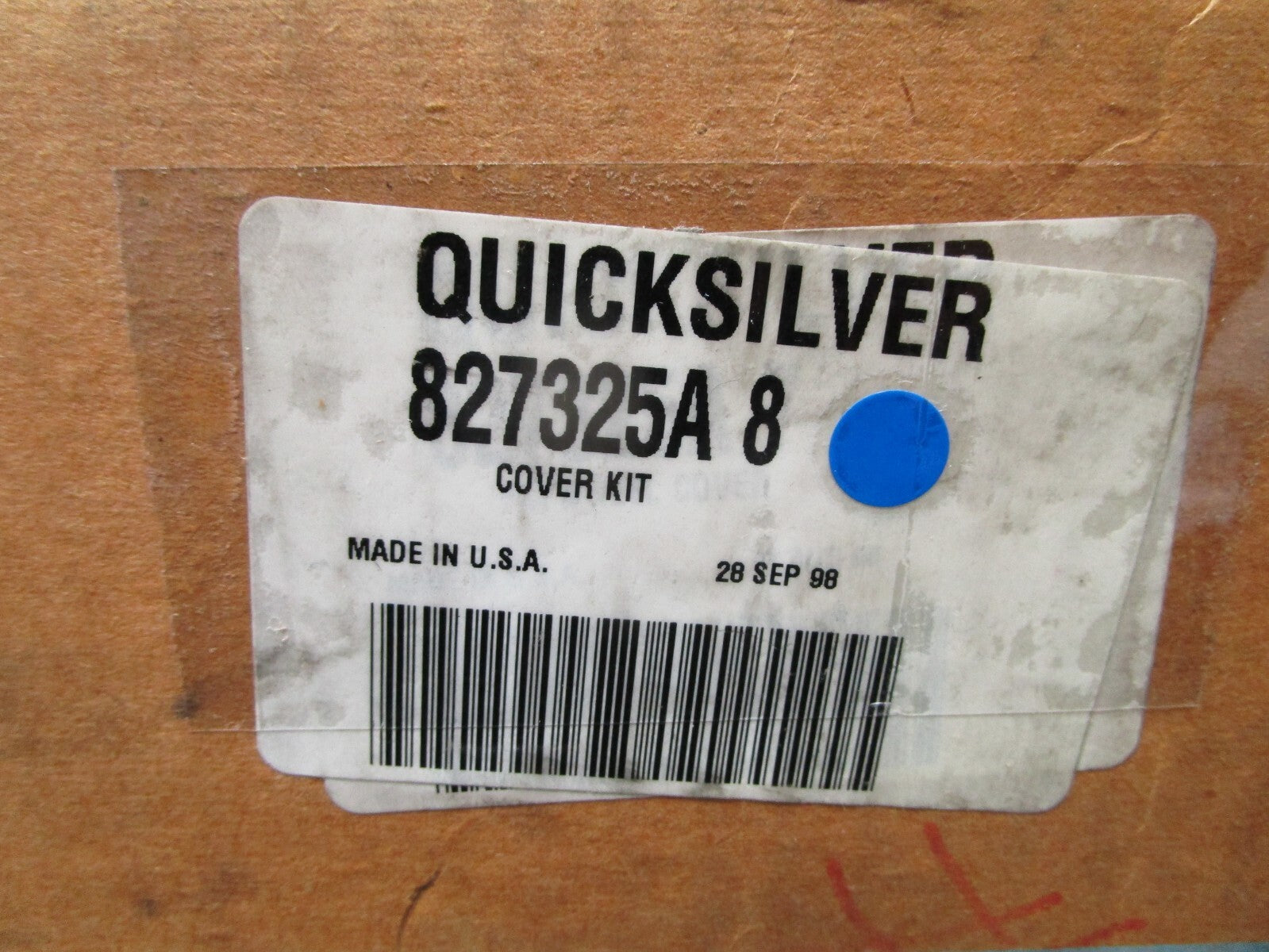 *NEW OEM* 0720 Mercury Quicksilver Direct Fuel Injection V6 Cover Kit 827325A8