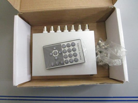 *NEW* 0820 Uhppote 4 Channel Color Quad System Video Splitter B06WD13LTB