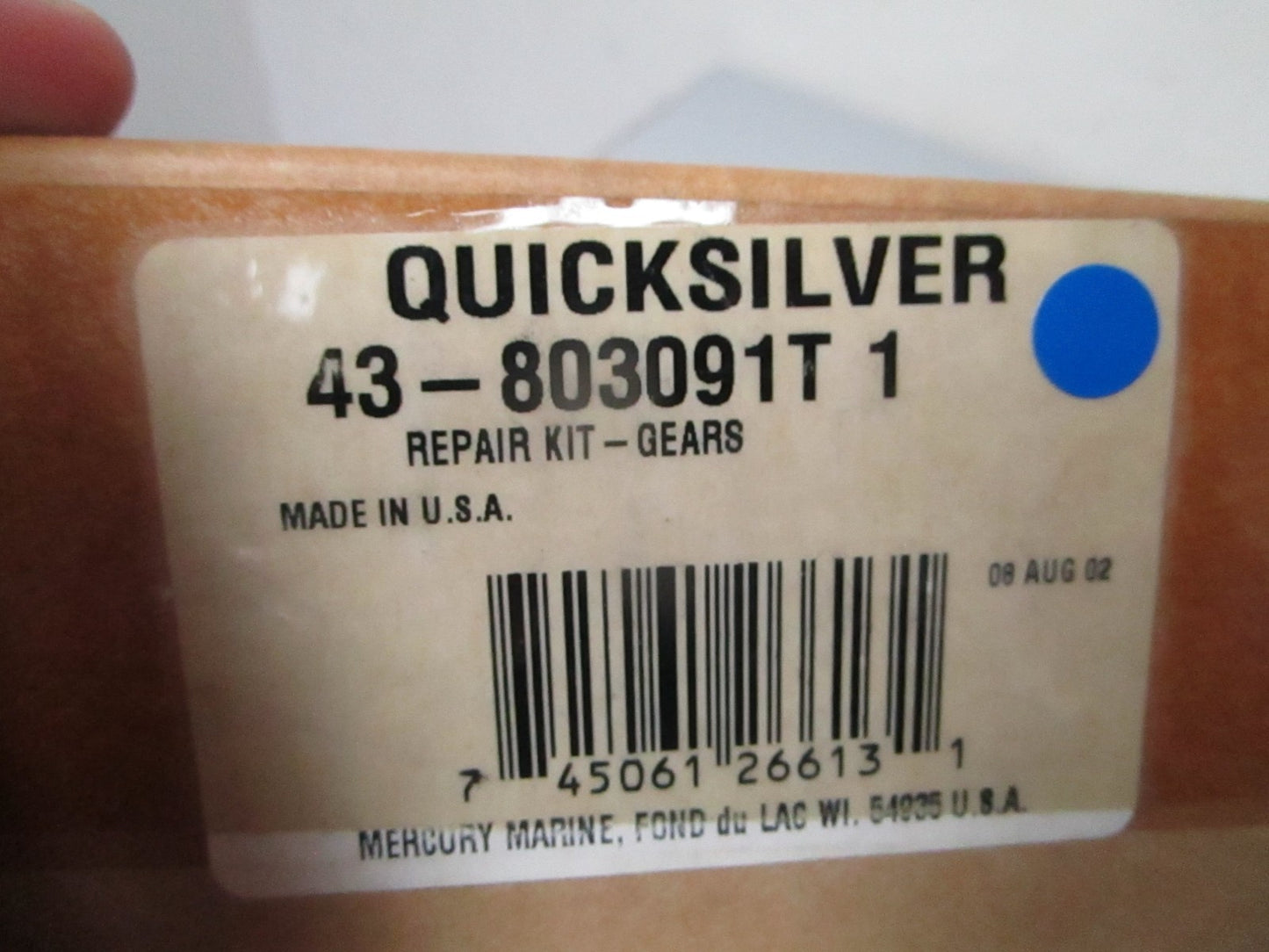 *NEW OEM* 0720 Mercury Quicksilver Gear Set Repair Kit 878087A4 43-803091T1