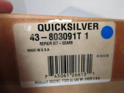 *NEW OEM* 0720 Mercury Quicksilver Gear Set Repair Kit 878087A4 43-803091T1
