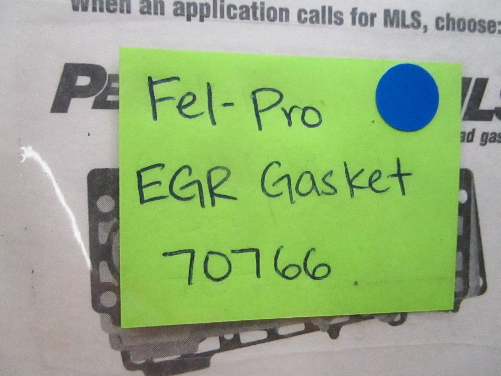 *NEW* 0810 Fel-Pro EGR Gasket 70766