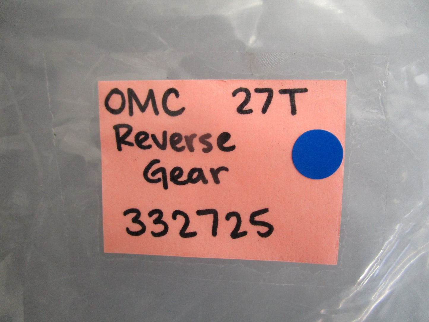 *NEW OEM* 0810 OMC Johnson Evinrude 27T Reverse Gear 332725 0332725