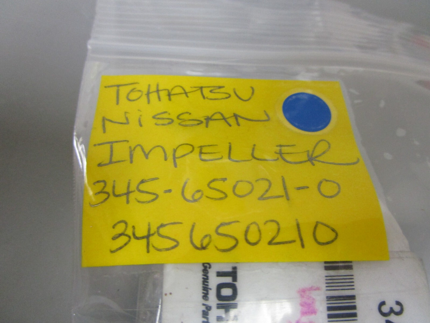 *NEW OEM* 0720 Tohatsu Nissan Impeller 345-65021-0 345650210