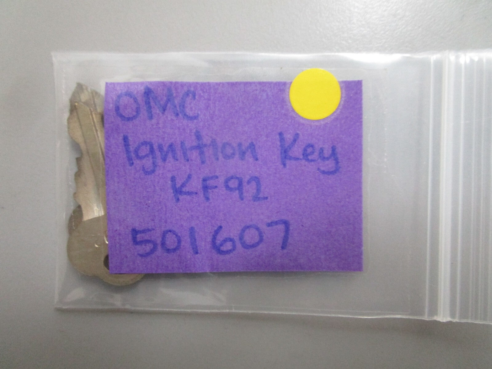 *NEW OEM* 0770 OMC Johnson Evinrude Ignition Key KF92 501607 0501607