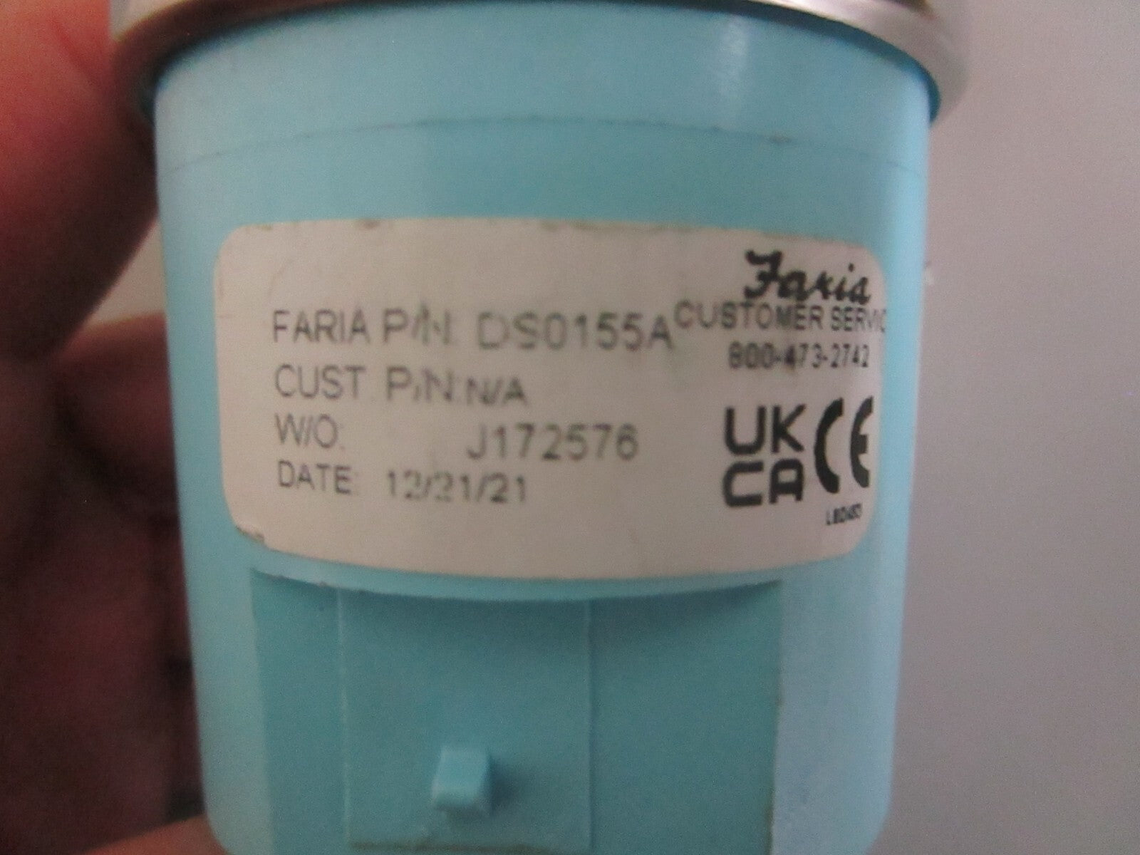 *NEW* 0820 Faria Boat Depth Finder Gauge DS0155A