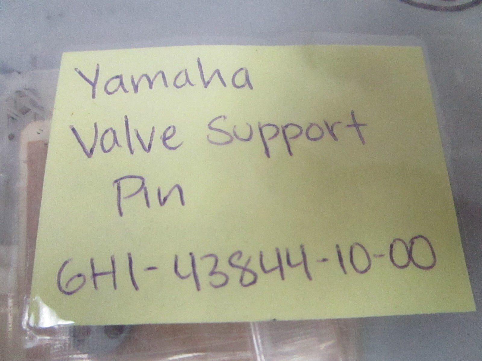 *NEW OEM* 0810 Yamaha Valve Support Pin 6H1-43844-10-00