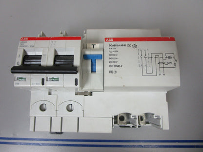 *NEW* 0720 ABB High Performance MCB & Block S802S-C63 DDA802 A AP-R