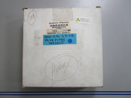 *NEW OEM* 0810 Volvo Penta 4.3L 5.7L 7.4L V6 V8 Pulley 3852505