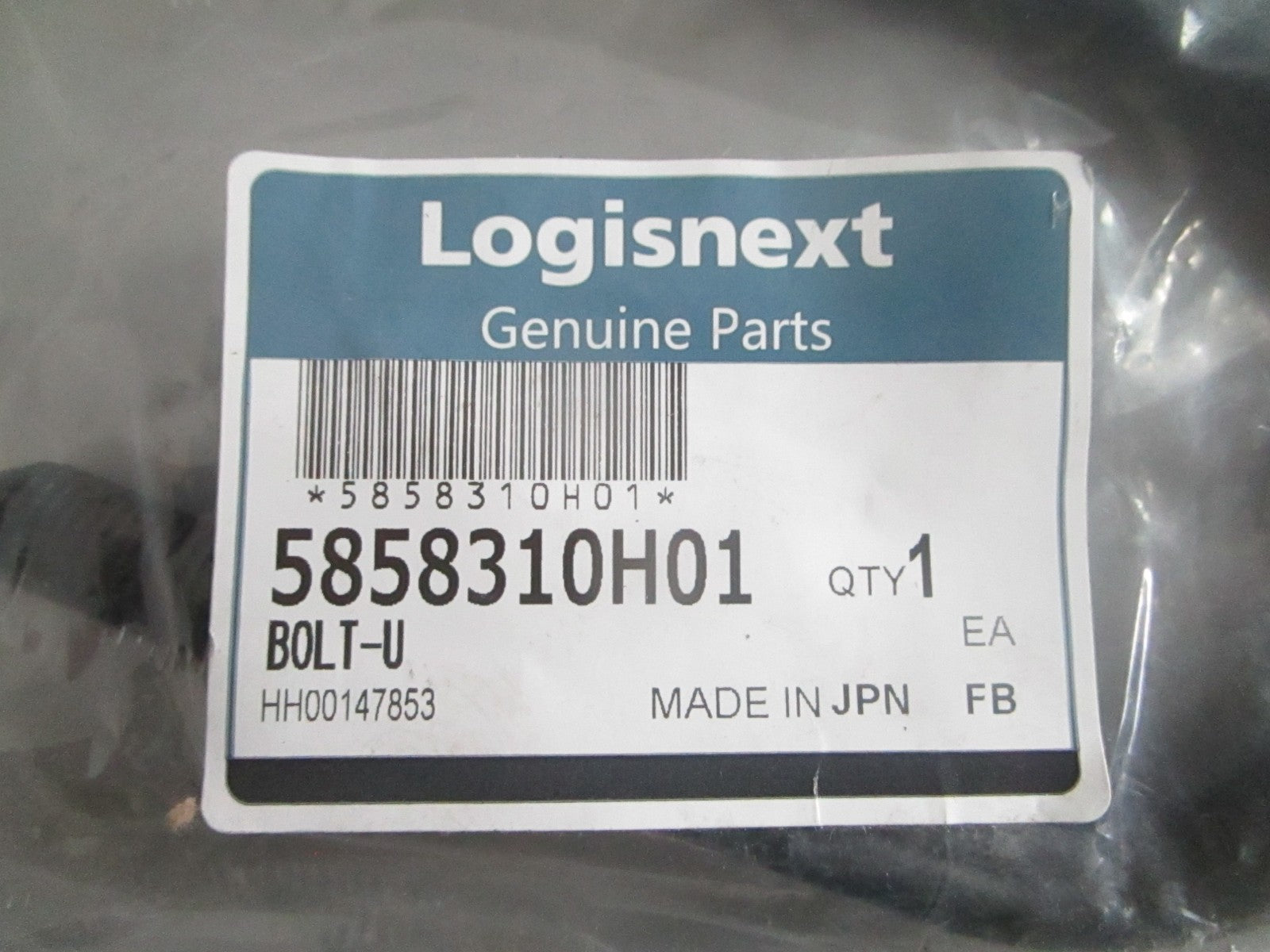NEW OEM 58583-10H01 UniCarriers U-Bolt 0820