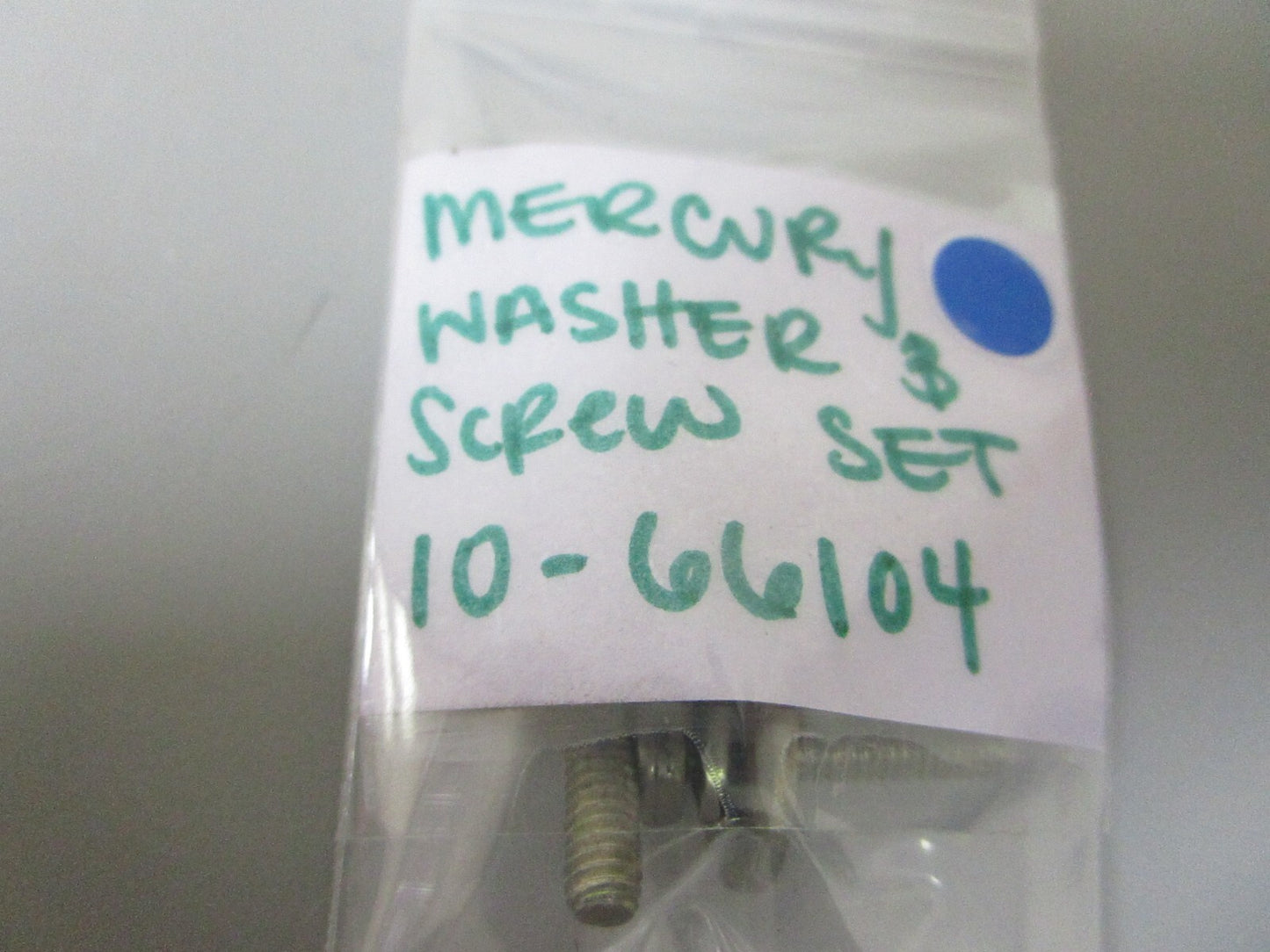 *NEW OEM* (LOT OF 2) 0810 Mercury Quicksilver Washer & Screw Set 10-66104