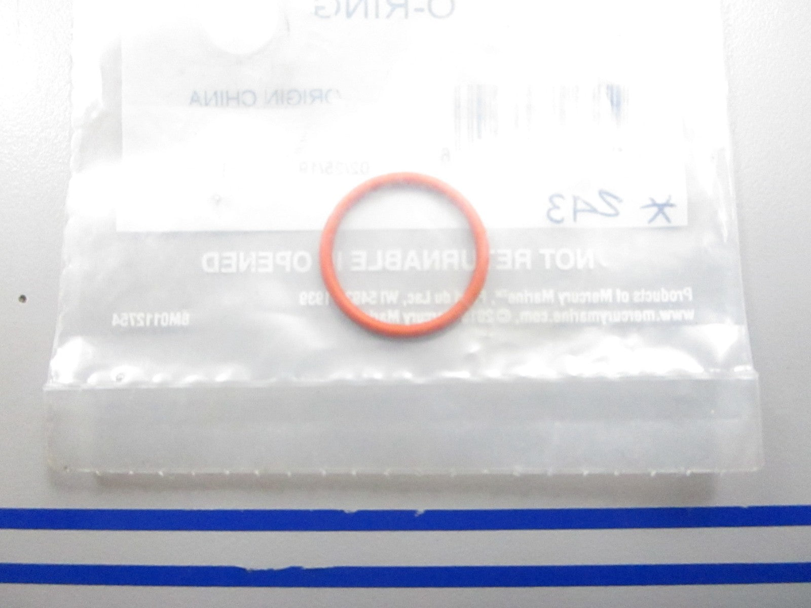 *NEW OEM* 0810 Mercury Quicksilver O-Ring 25-62705001