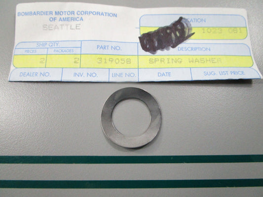 NEW OEM 319058 0319058 OMC Johnson Evinrude Spring Washer 0810
