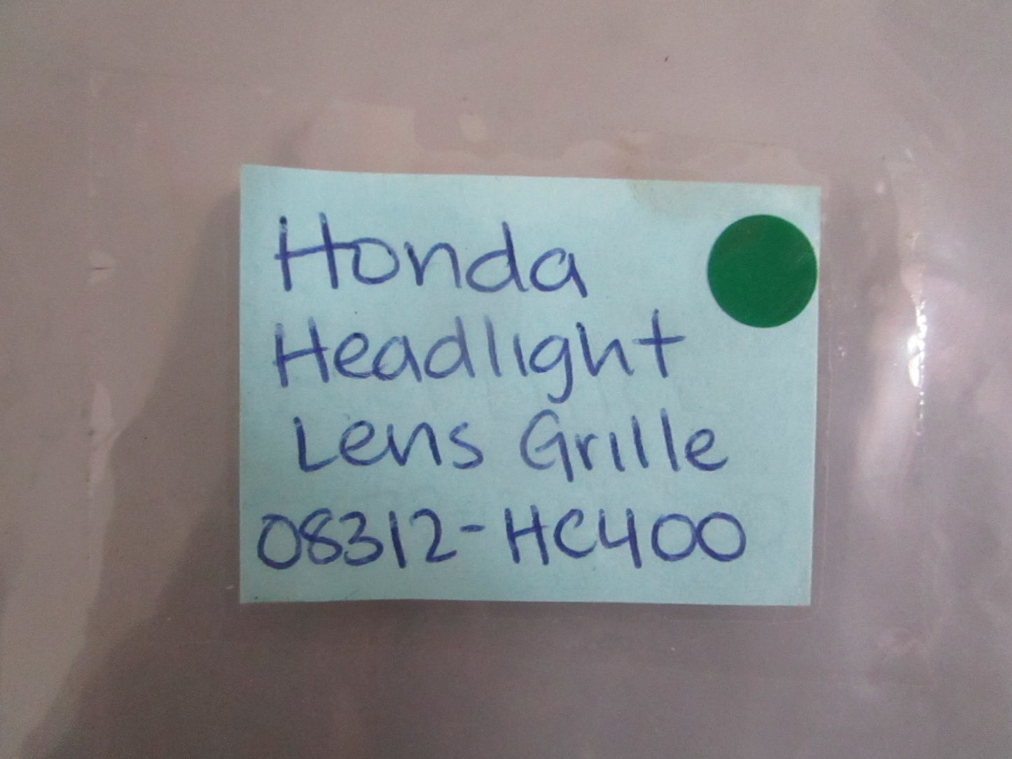 NEW OEM 08312-HC400 Honda Headlight Lens Grille 0820