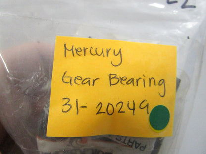 NEW OEM (LOT OF 2) 31-20249 Mercury Quicksilver Gear Bearing 0810