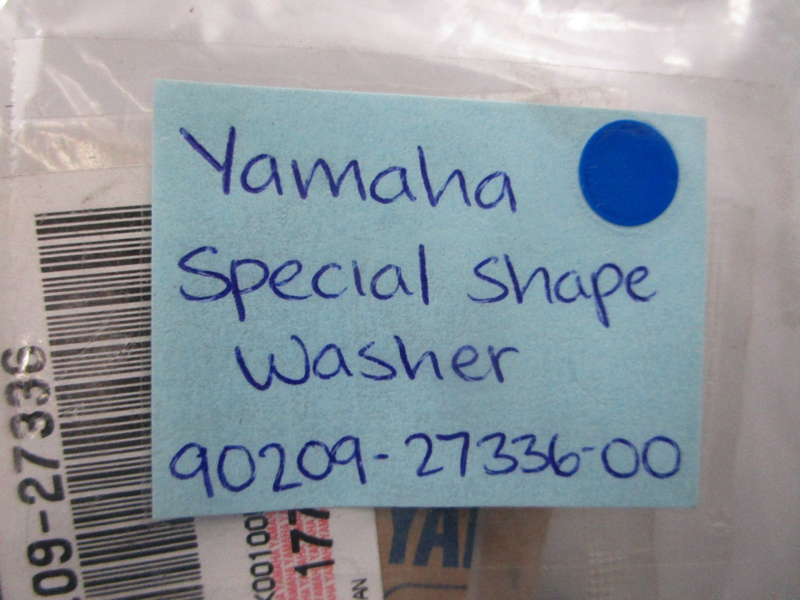 NEW OEM 90209-27336-00 Yamaha Special Shape Washer 0810