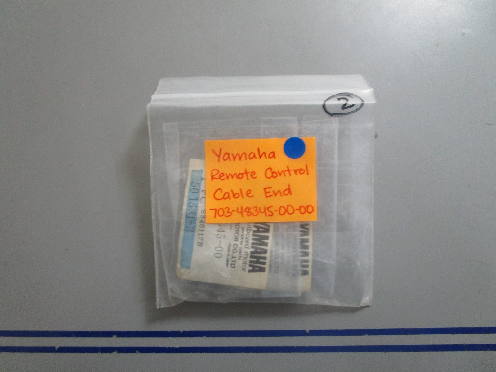 *NEW OEM* 0810 Yamaha Remote Control Cable End 703-48345-00-00