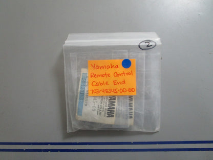 *NEW OEM* 0810 Yamaha Remote Control Cable End 703-48345-00-00