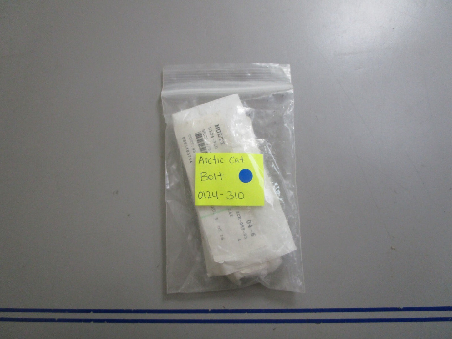 *NEW OEM* (LOT OF 2) 0810 Arctic Cat Bolt 0124-310