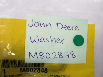 NEW OEM M802848 John Deere Washer 0810