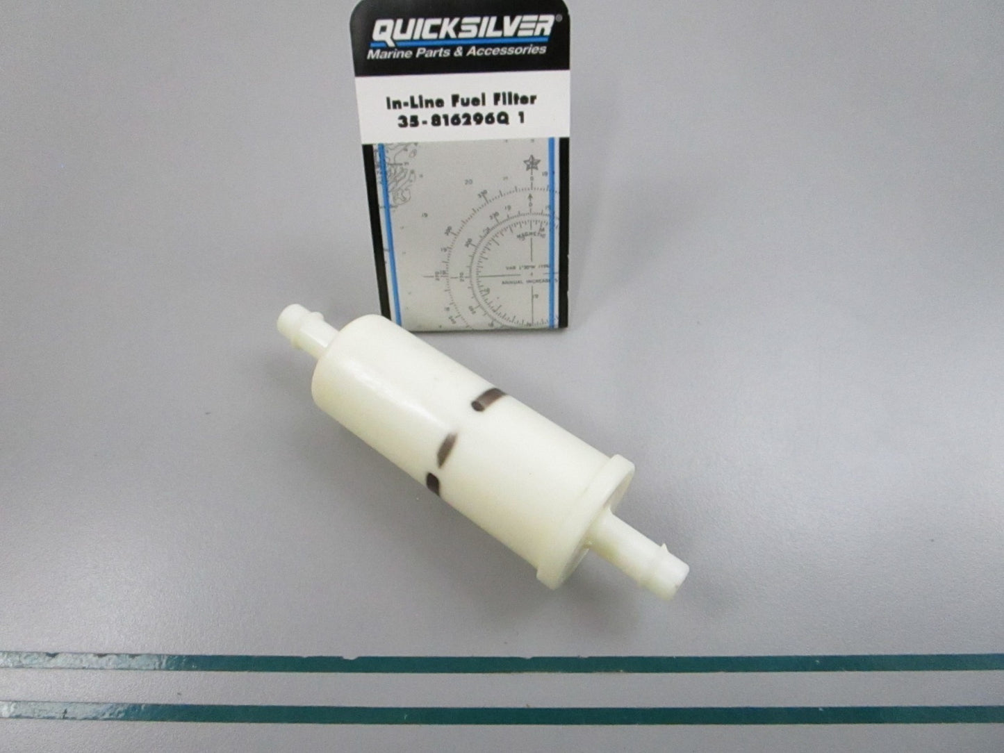 NEW OEM 35-816296Q1 Mercury Quicksilver In-Line Fuel Filter 0810