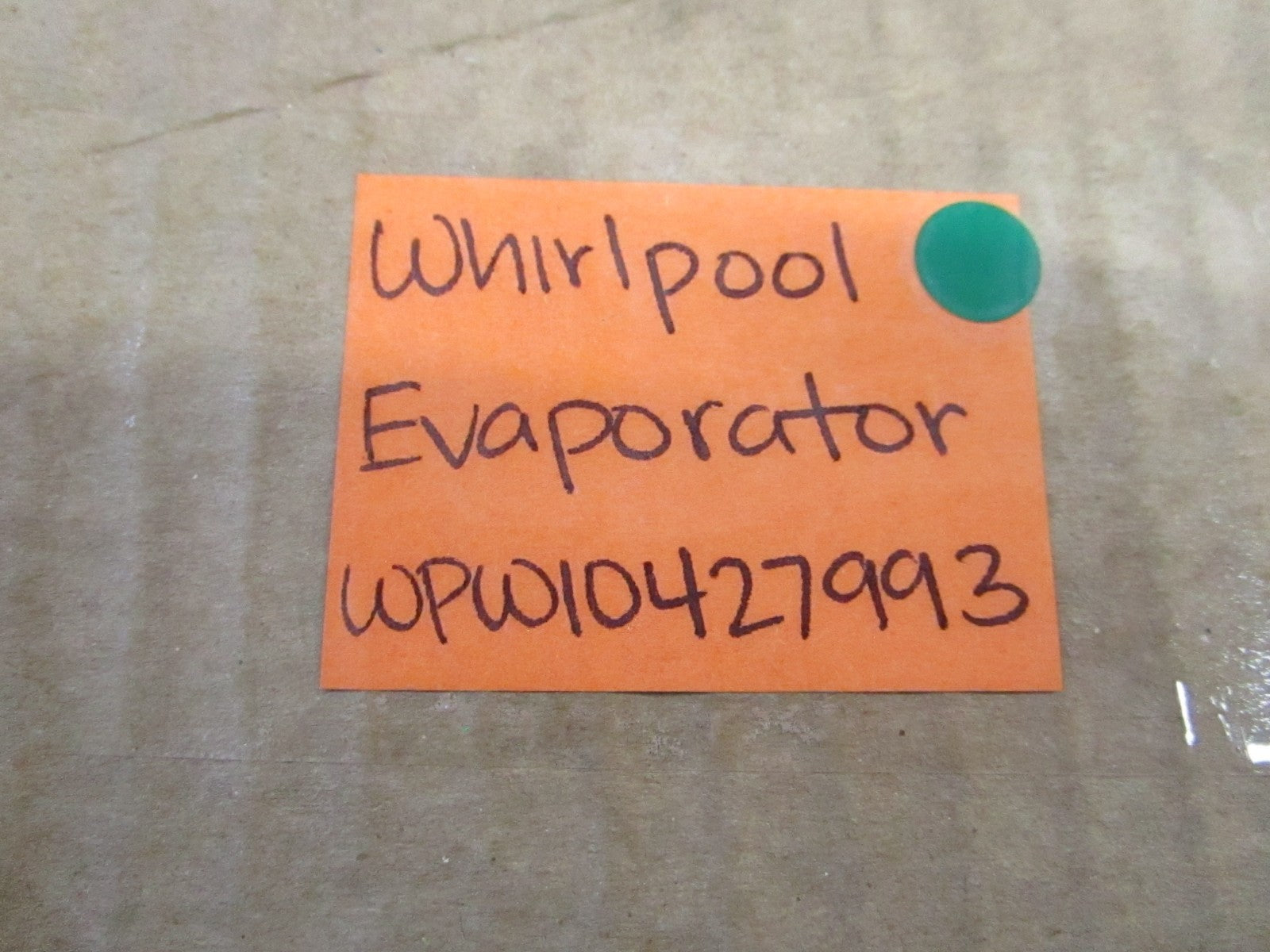 Whirlpool NEW OEM Refrigerator Evaporator WPW10427993 Genuine Factory Part 0820