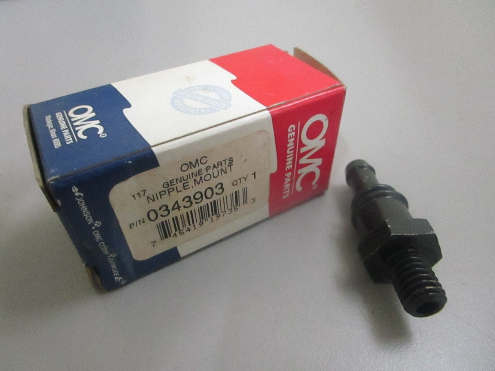 *NEW OEM* 0810 OMC Johnson Evinrude Mount Nipple 343903 0343903