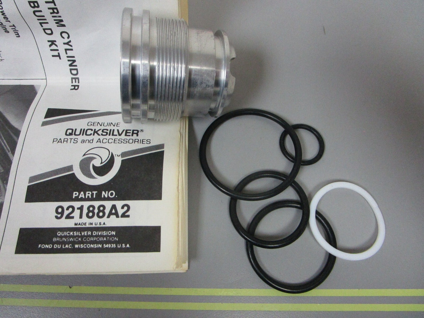 *NEW OEM* 0720 Mercury Quicksilver Trim Cylinder Rebuild Kit 92188A2