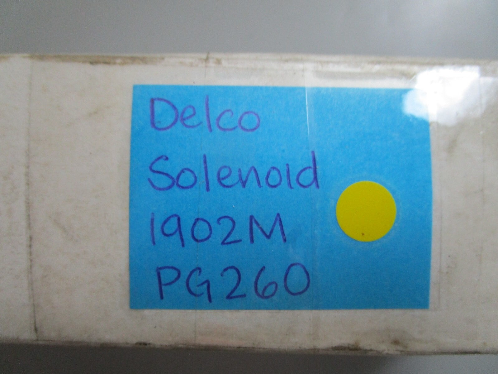 *NEW OEM* 0810 Delco Solenoid 1902M PG260