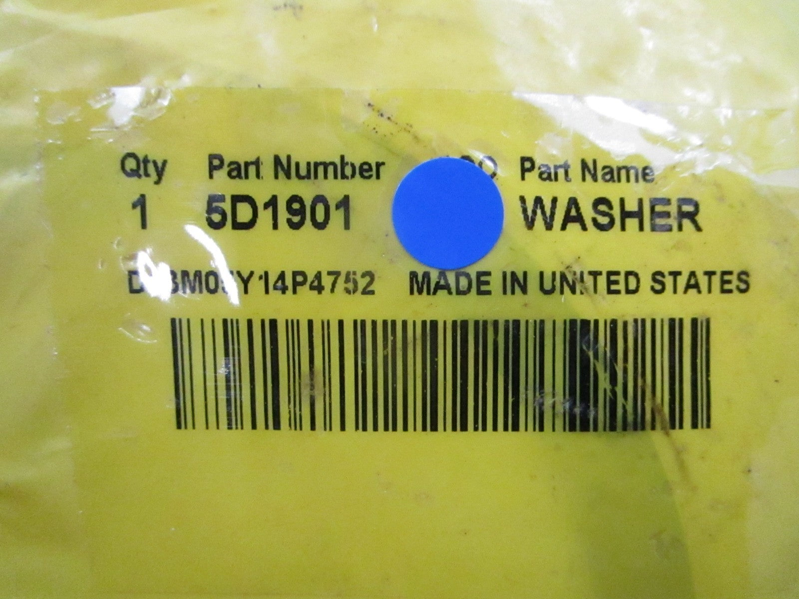 *NEW OEM* 0810 CAT Washer 5D-1901