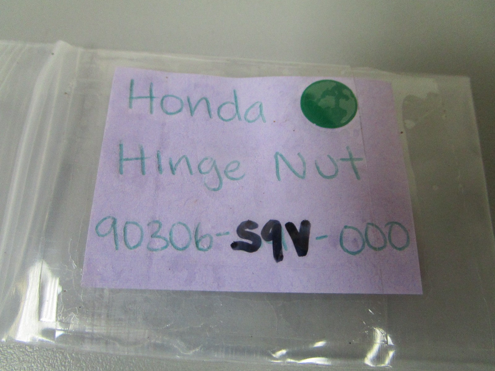 NEW OEM 90306-S9V-000 Honda Hinge Nut 0810