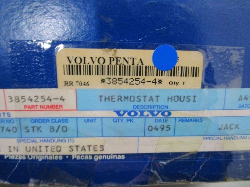 *NEW OEM* 0770 Volvo Penta Thermostat Housing 3854254-4