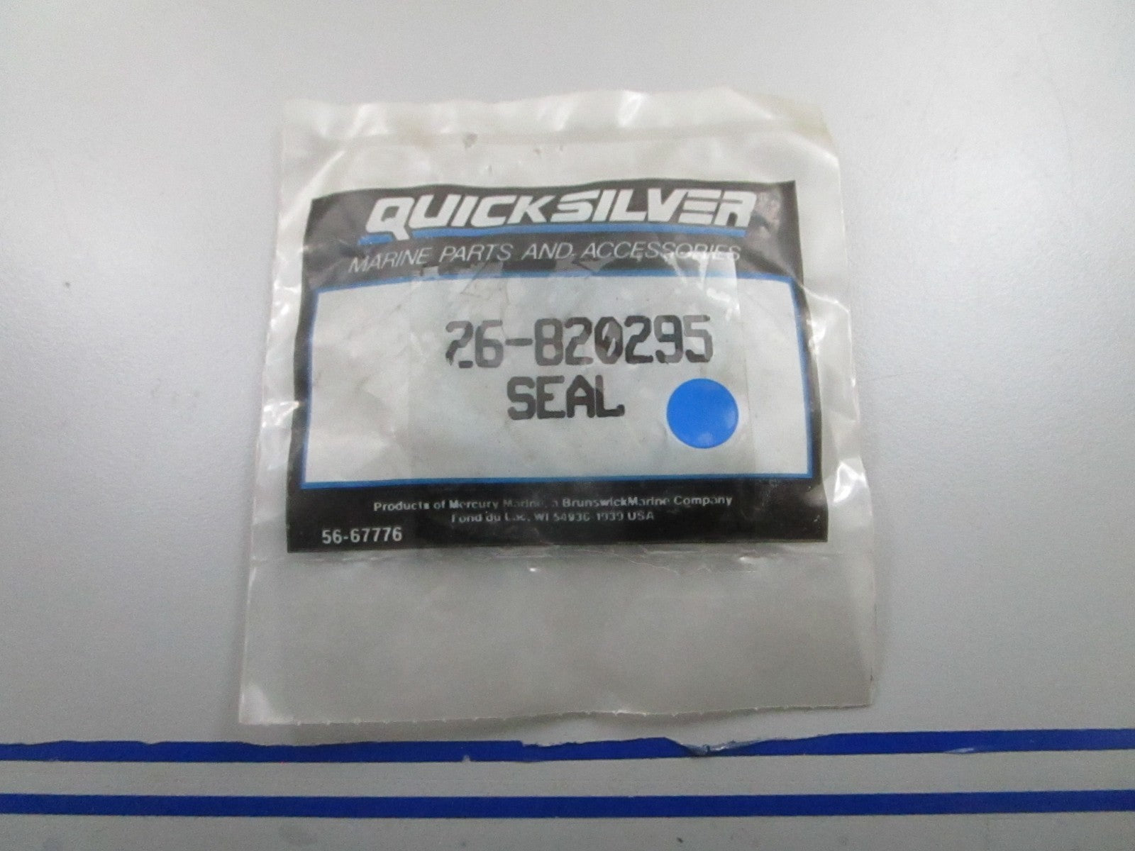 *NEW OEM* 0810 Mercury Quicksilver Seal 26-820295