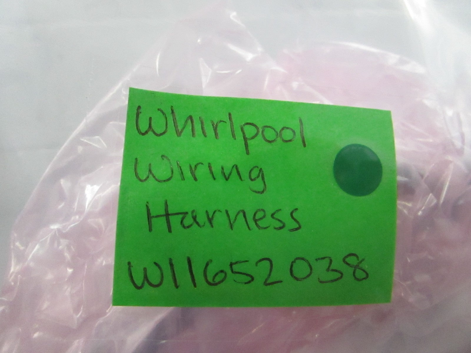 NEW OEM W11652038 Whirlpool Wiring Harness 0810