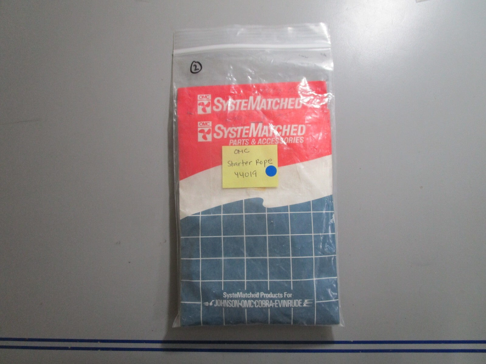 *NEW OEM* 0810 OMC Johnson Evinrude Starter Rope 44019
