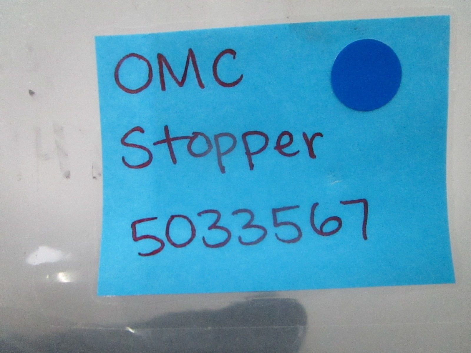 *NEW OEM* 0810 OMC Johnson Evinrude Stopper 5033567