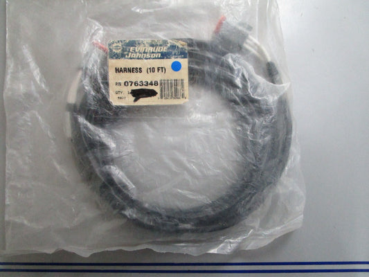 *NEW OEM* 0820 OMC Johnson Evinrude 10' Harness 763348 0763348