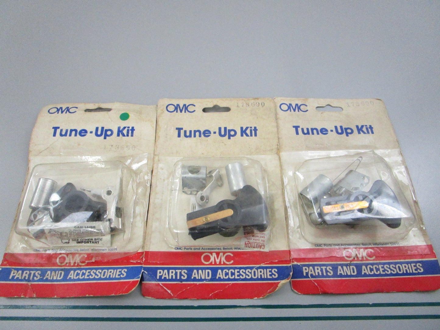 NEW OEM (LOT OF 3) 173690 0173690 OMC Johnson Evinrude Tune-Up Kit 0810